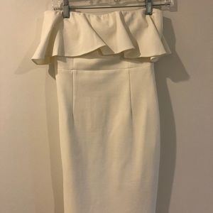 Chicwish Sleeveless Ruffled Cocktail Dress